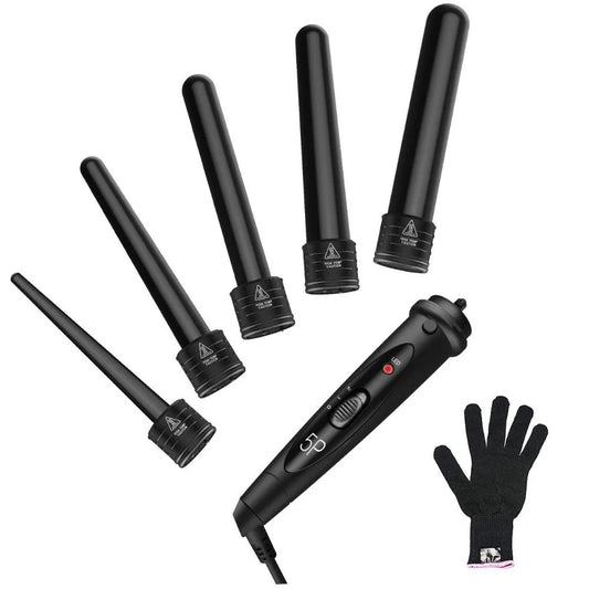 5-in-1 Multifunktionaler Lockenstab – Professionelles Styling für Perfekte Locken und Wellen